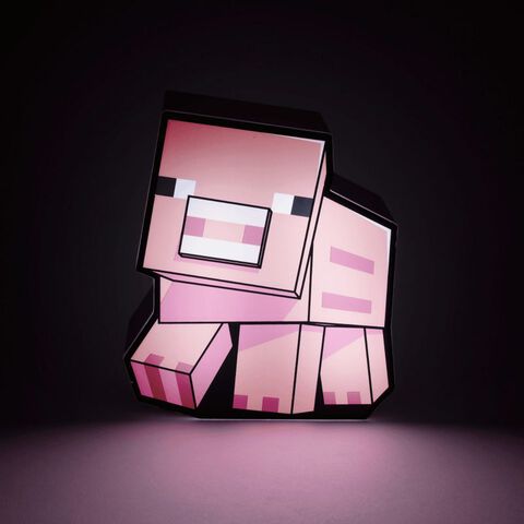 Lampe - Minecraft - Cochon 2d